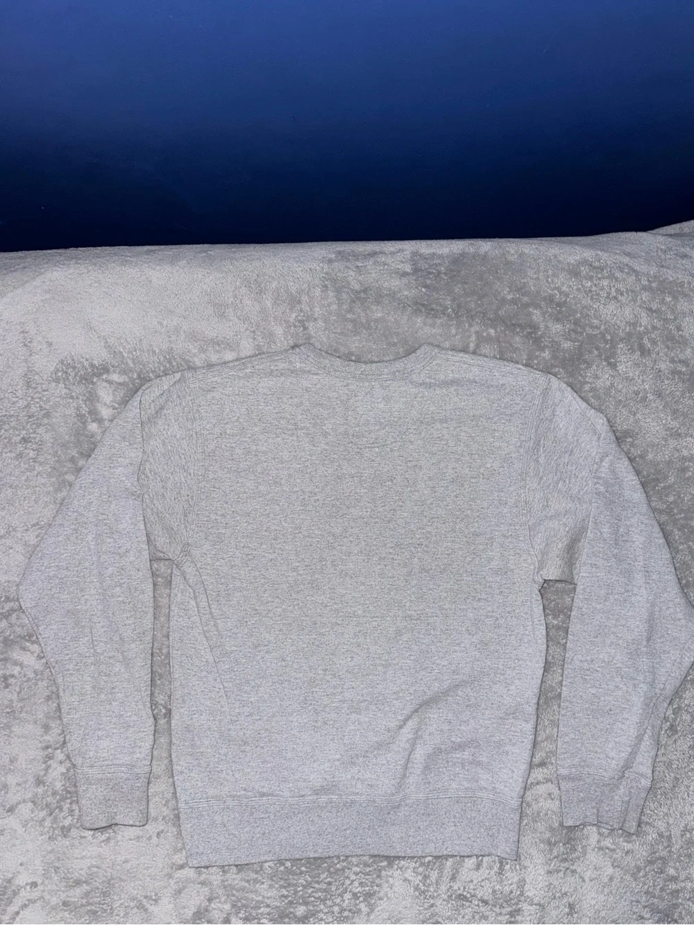 Mens Champion Crewneck Sweatshirt Gray